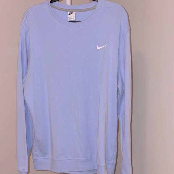 Nike Sky Blue Crewneck Sweatshirt - Picture 1 of 4